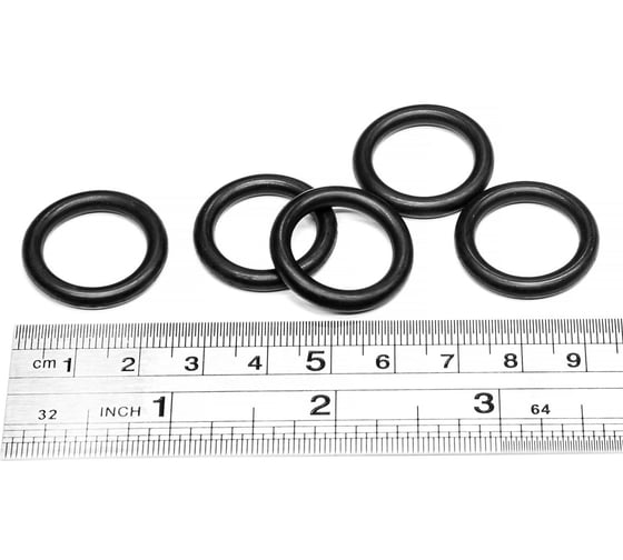 Изображение товара Кольцо резиновое O-ring 10 шт, 017-023-36 (016.7-3.5) NBR70 HIMPT 00-00018925