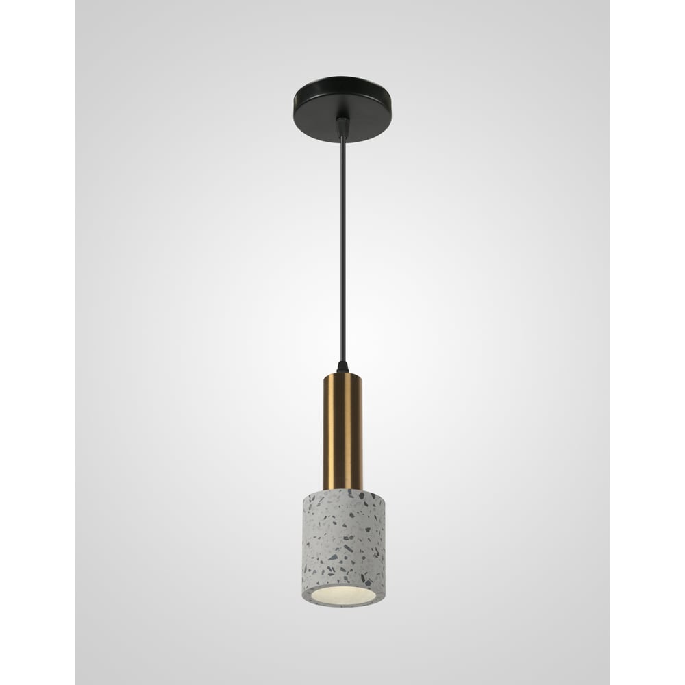 Изображение товара Подвесной светильник Мелодия Света PS8258 marble WT стиль лофт бетонная лампа