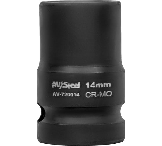 Изображение товара Головка ударная шестигранная (14 мм; 1/2DR) AV Steel AV-720014