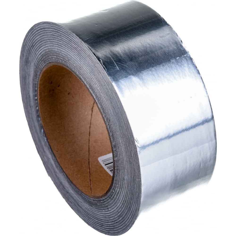 Алюминиевая клейкая лента SDM лента герметизирующая фс 2 5 мм стеклоткань и алюминиевая фольга 200 мм х 10 м п