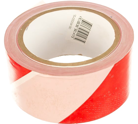 Изображение товара Сигнальная лента SDM бело-красная 50 ммх100 м 4193