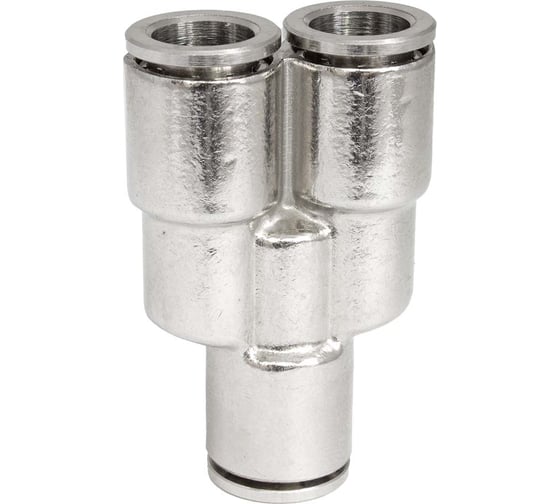 Изображение товара Фитинг цанга Y-обр., переходной Cn-Y-10 для полиуретана и пластиковых трубок PI TOOLS Арт. 4676