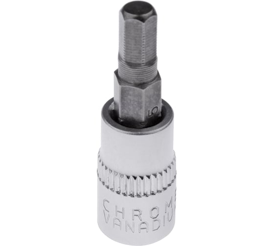 Изображение товара Головка со вставкой HEX (H5; 1/4DR) AV Steel AV-505005