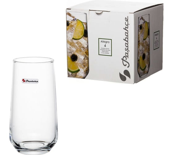 Изображение товара Стакан Pasabahce PSB 470 мл 4 шт. АЛЛЕГРА 420015