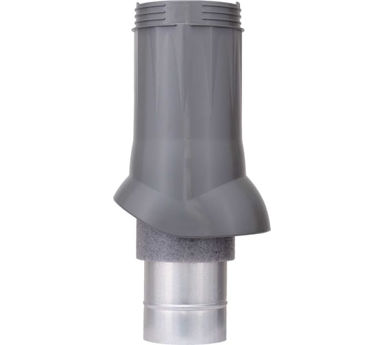 Изображение товара Вентиляционный выход Gervent d125/160, серый ВВ/сер