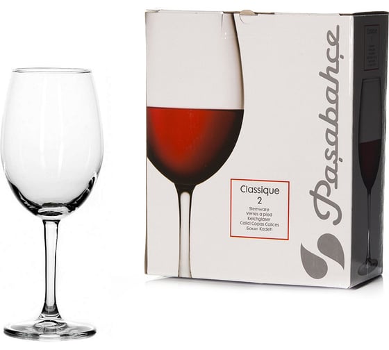 Изображение товара Бокал Pasabahce PSB д/вина 630 мл 2 шт. КЛАССИК 440153