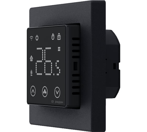 Изображение товара Терморегулятор Ридан clever черный 21RT0109R