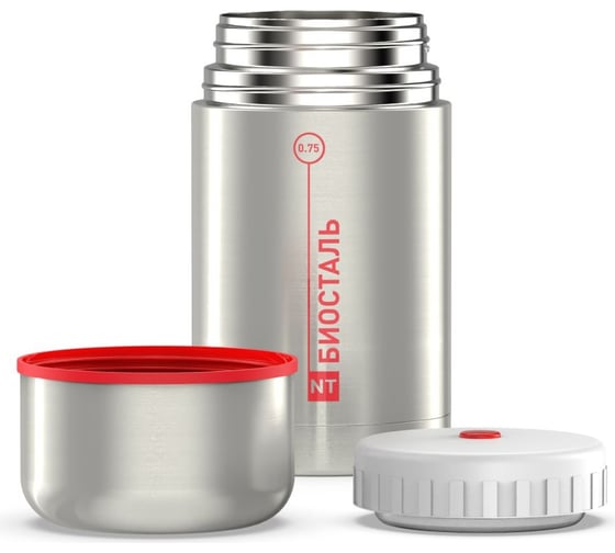 Изображение товара Термос для еды Biostal 0.75 литра, стальной NT-750X