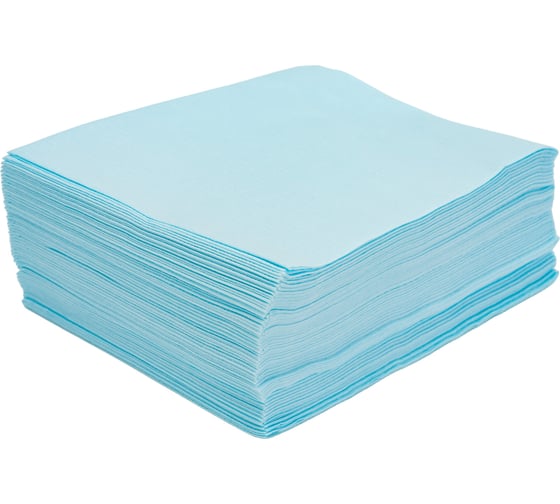 Изображение товара Салфетки нетканые высокопрочные крепированные Jeta PRO 30x38 см J-Clean цвет: голубой/35шт 5850473