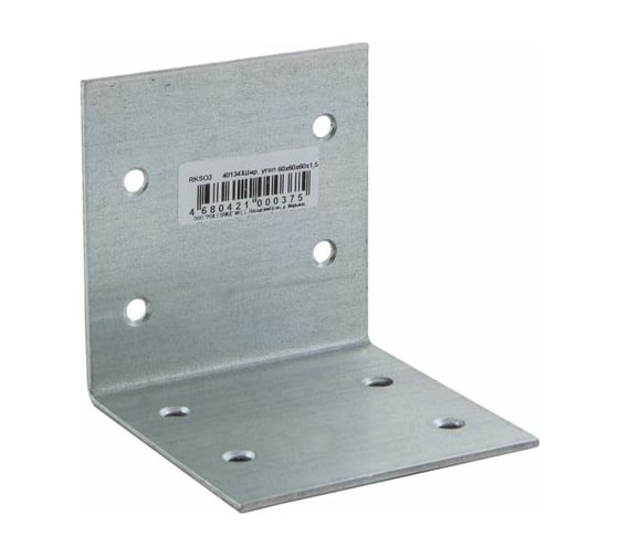 Изображение товара Широкий уголок Rock RKSO3, 60х60х60х1,5 мм 20 шт. 401347