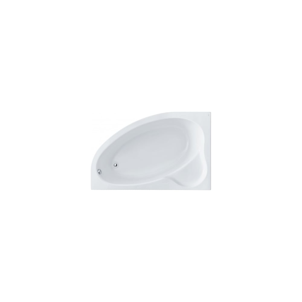 Асимметричная левосторонняя акриловая ванна Santek каркас для прямоугольной ванны santek касабланка m 150 170х70 см упрощенный без слива перерелива