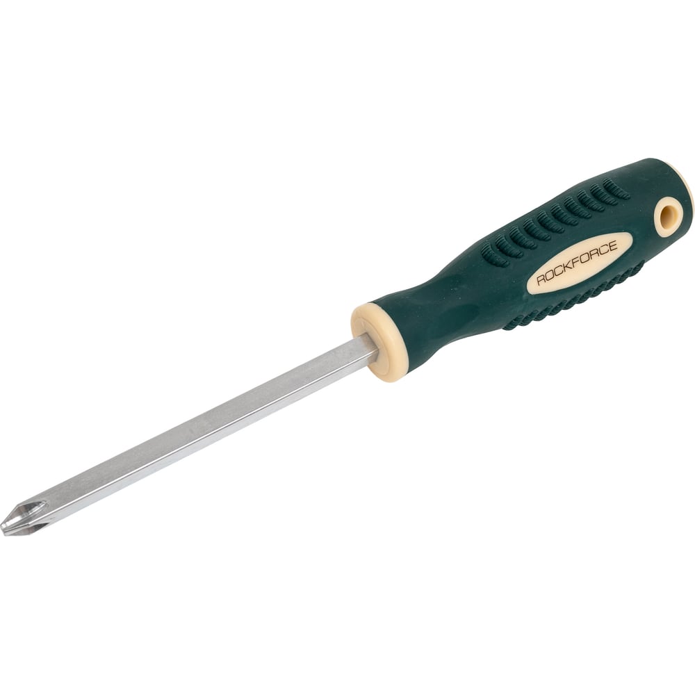 Изображение товара Крестовая магнитная отвертка Rockforce Profi S2 PH3.0х125мм RF-70130125