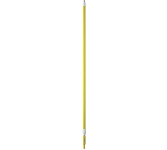 Изображение товара Ручка телескопическая Vikan с быстроразъемным соединением и подачей воды, 1600 - 2780 мм, D32 мм, желтый цвет 2973Q6
