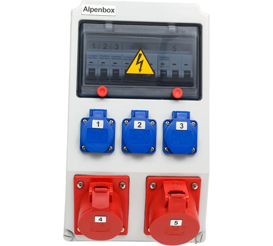 Изображение товара Навесной щит с розетками ALPENBOX РУСП 0020004