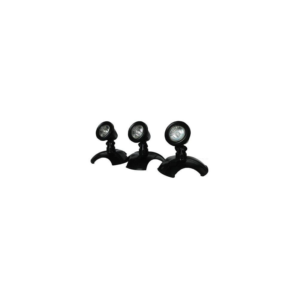 Изображение товара Галогеновая подводная подсветка Jebao 3 шт. с цветными стеклами IP68