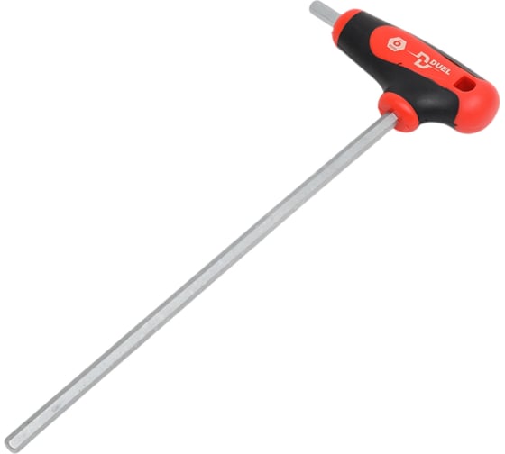 Изображение товара Ключ DUEL Т-образный с рукояткой Hex 6мм, DLK10-060-200