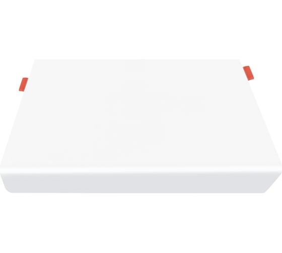 Изображение товара Светодиодный светильник Volpe Ulm-q251 18w/4000k white встраиваемый/накладной квадратный. белый свет (4000к). корпус белый. тм UL-00010712