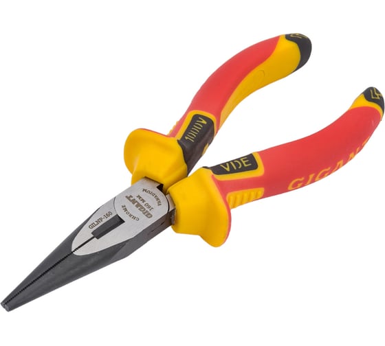 Изображение товара Изолированные прямые длинногубцы Gigant 160 мм GILNP-160