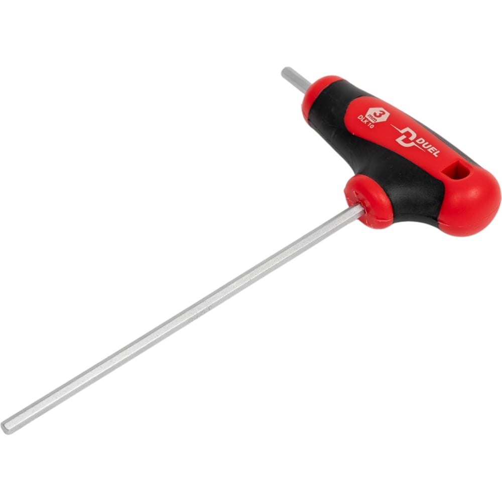 Изображение товара Ключ DUEL Т-образный с рукояткой Hex 3мм, DLK10-030-100