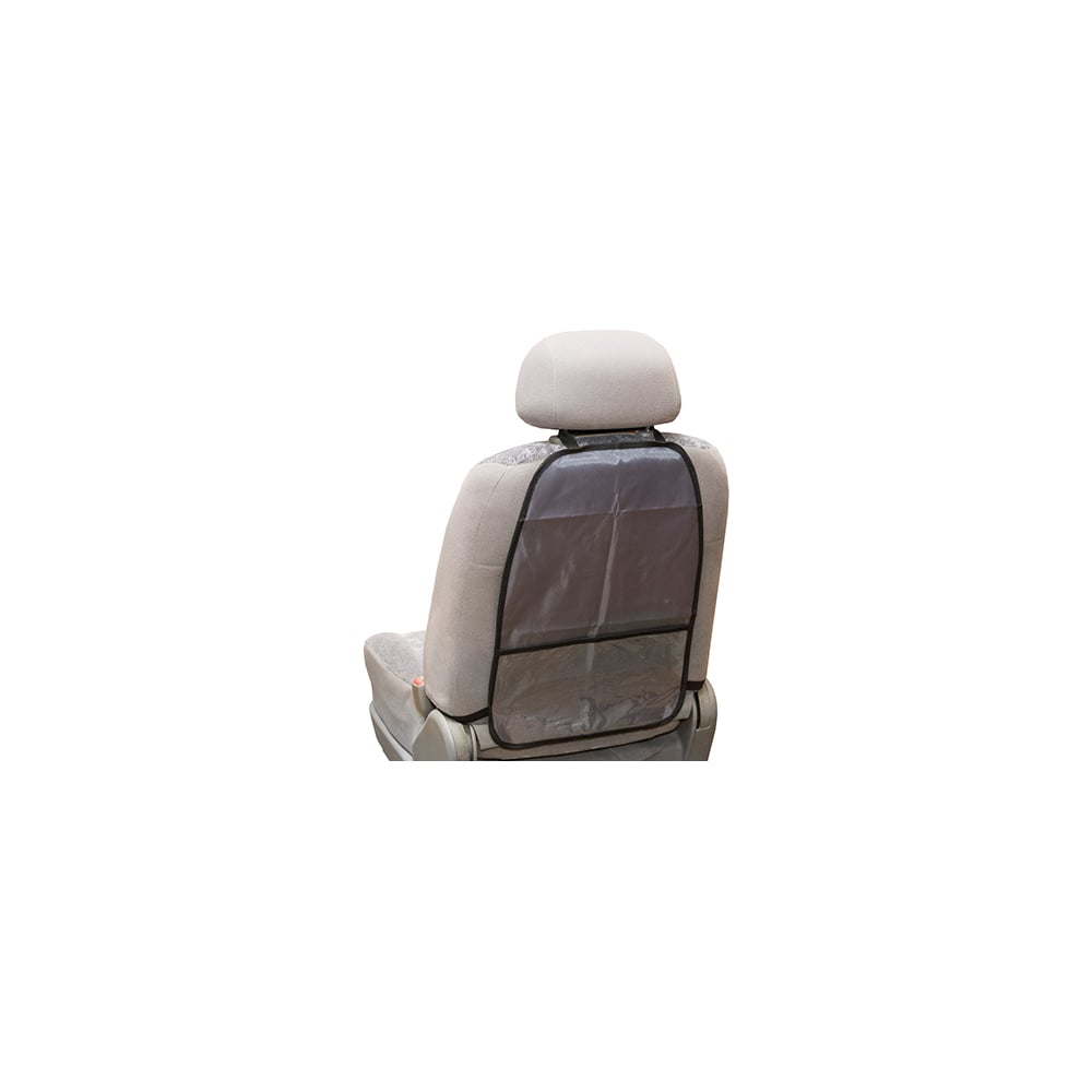 Защита спинки сиденья-органайзер SKYWAY накидка органайзер на спинку сиденья с 1 карманом пленка pvc 600х400 мм