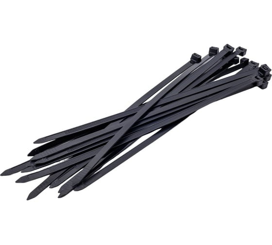 Изображение товара Нейлоновый хомут НЗЭТК 7.6х300 мм, черный 99675