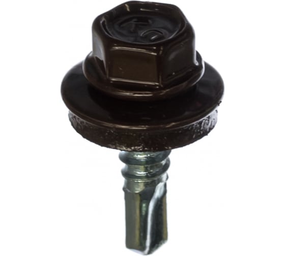 Изображение товара Кровельный саморез Kenner 4,8x19 RAL8017, темно-коричневый, 4500 шт. ск48198017