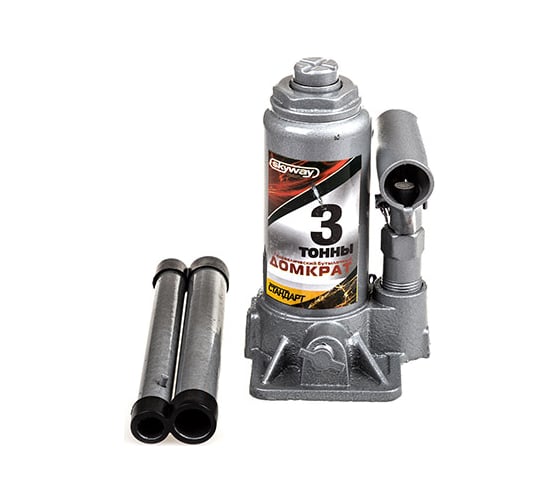 Изображение товара Гидравлический бутылочный домкрат SKYWAY 3т h 168-328 мм STANDART S01804021