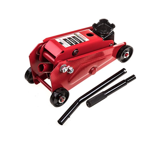 Изображение товара Гидравлический подкатной домкрат SKYWAY 2т h 148-400 мм для внедорожников в кейсе S01802011