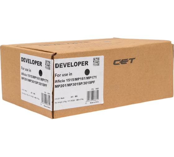 Изображение товара Девелопер CET 8881 для Ricoh Aficio 1515/MP161/MP171/MP201 45000 страниц 1646717