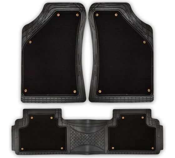 Изображение товара Коврик для салона SKYWAY Cold-2 черный S01702008