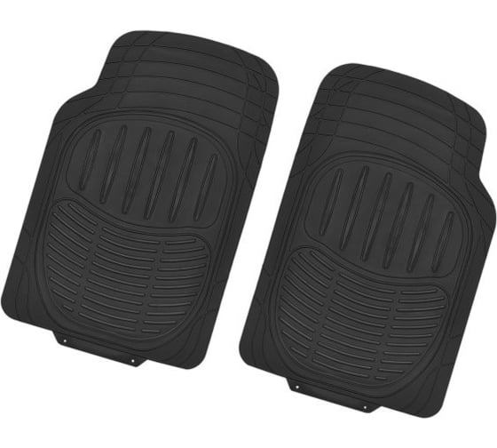Изображение товара Коврик для салона SKYWAY Hot-2 2пр. полиуретановый, черный S01701021
