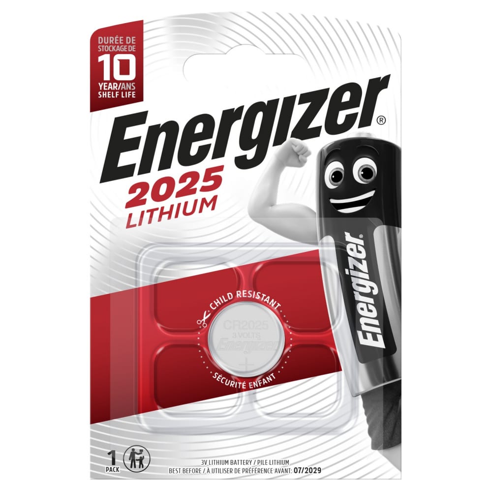 Батарейка Energizer батарейка cr2025 gp lithium cr2025 2cru1 10 600 1 штука