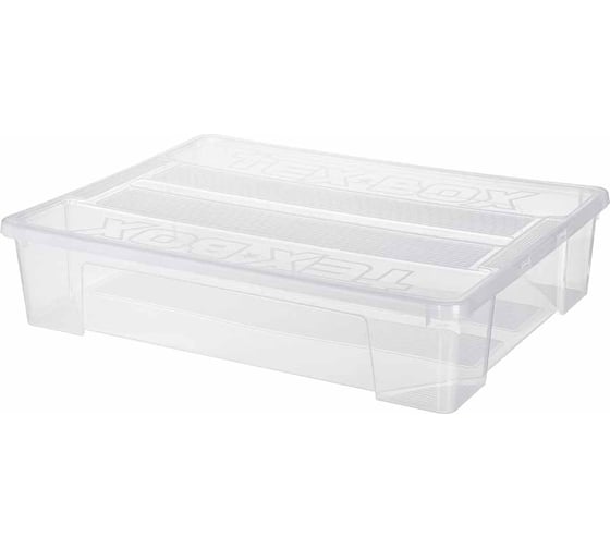 Изображение товара Универсальный ящик Econova 785x588x172 мм, "tex-box", 61 л, бесцветный 434207501
