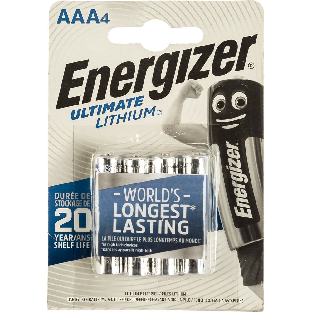 Батарейка Energizer батарейки energizer max e92 ааа 4 шт