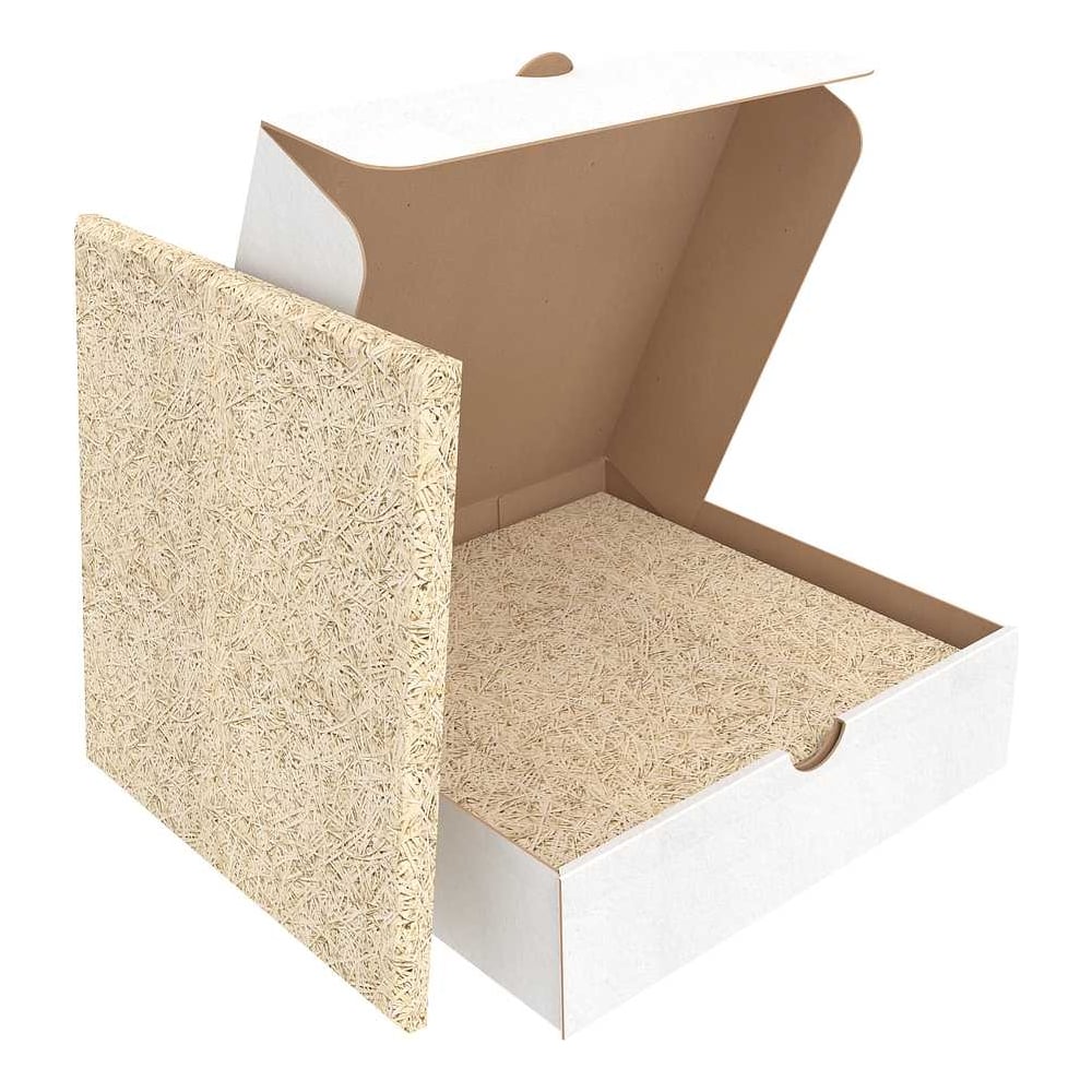 Изображение товара Декоративная акустическая панель Техносонус саундек для стен 290х290 мм 5 шт натуральный цвет