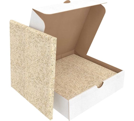 Изображение товара Декоративная акустическая панель Техносонус саундек 0,29x0,29 м, 14 мм, 5 шт., квадрат, цвет натуральный 1100501416.0000