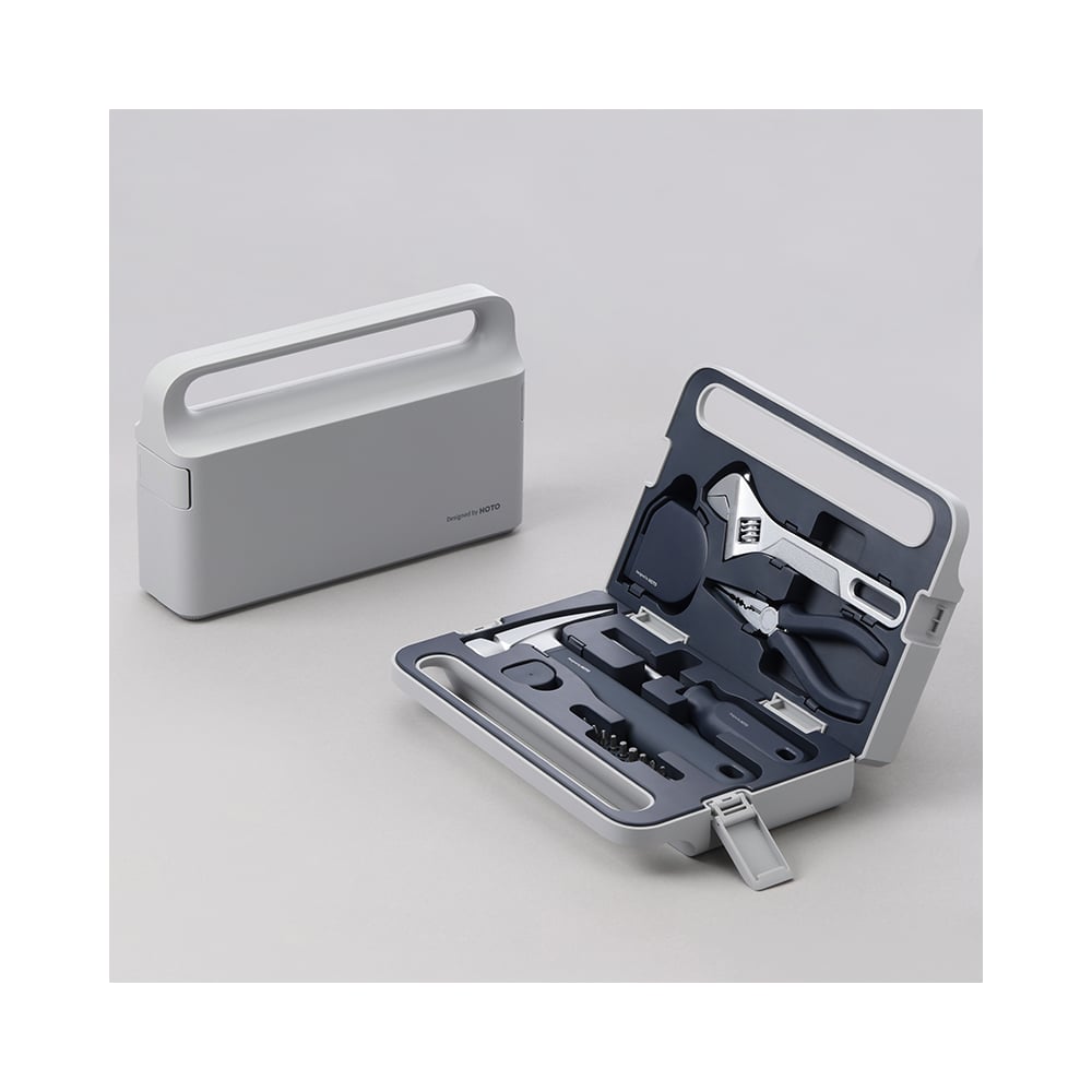 Изображение товара Набор инструментов HOTO manual tool set серый HTT0018GL, бытовой комплект