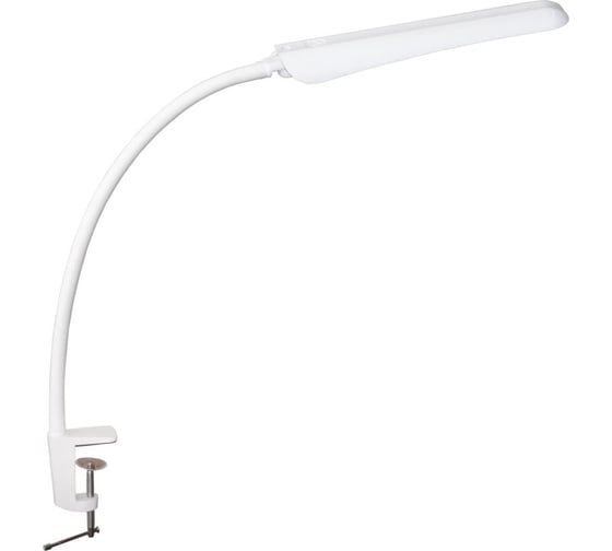 Изображение товара Светильник Трансвит Гермес СШ светодиодный, на струбцине 8Вт, сенсорный выключатель, белый 59