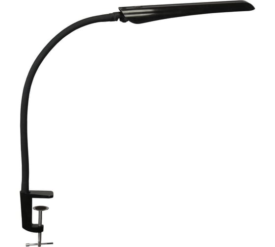 Изображение товара Светильник Трансвит Гермес СШ светодиодный, на струбцине 8Вт, сенсорный выключатель, антрацит 58