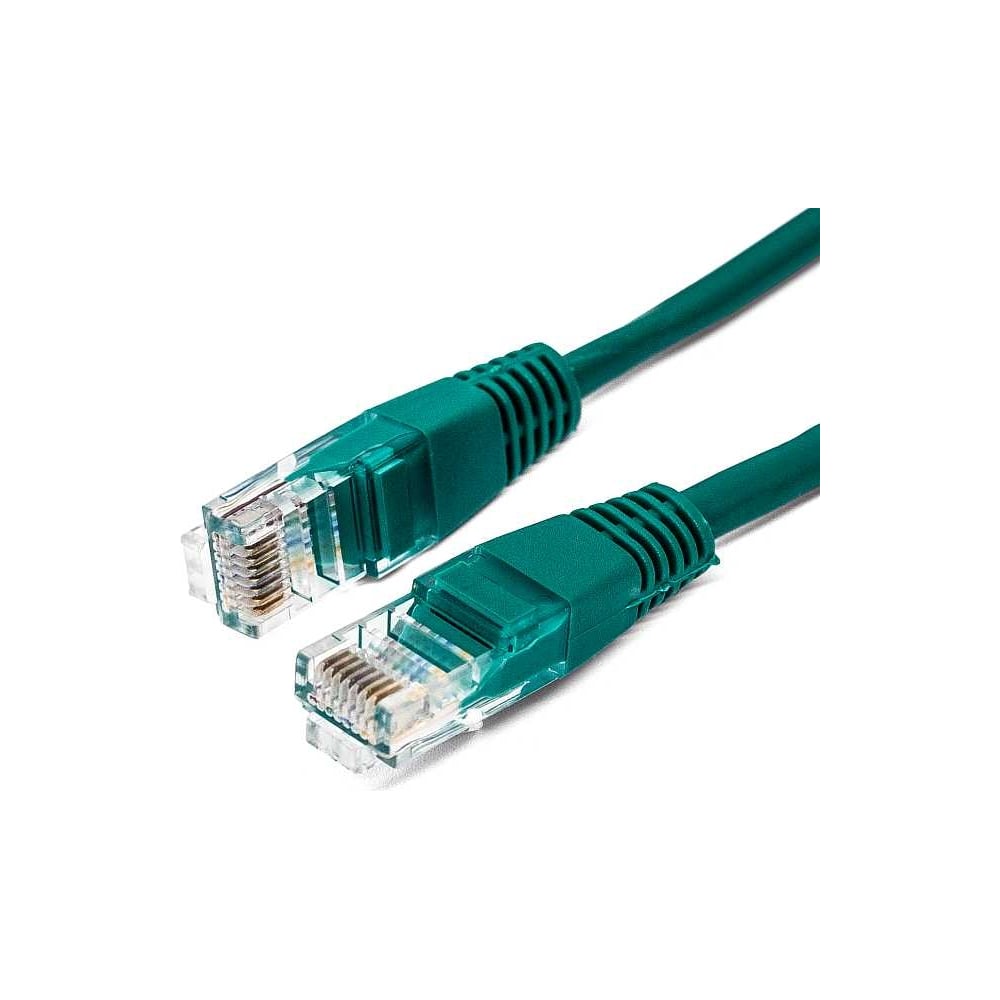 Изображение товара Патч-корд кабель Filum u/utp 5e 5м RJ-45 зеленый Стабильное соединение