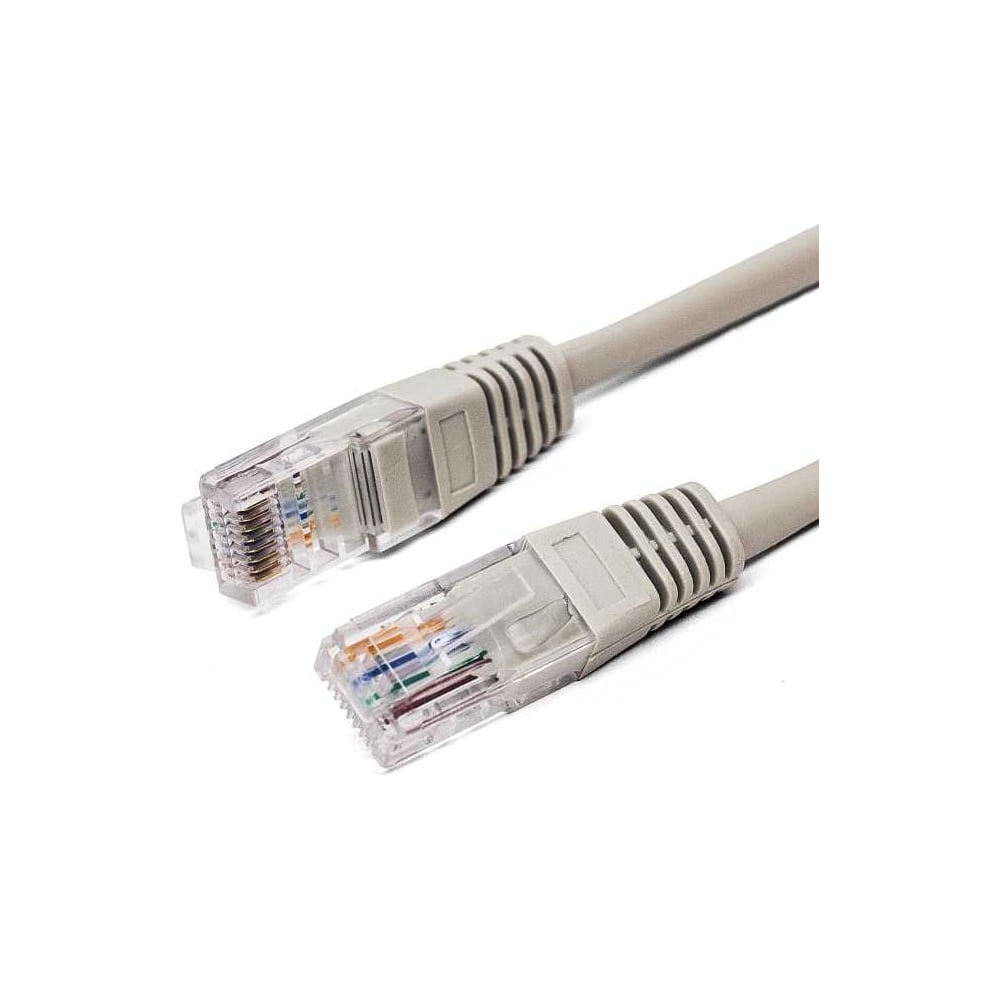 Изображение товара Патч-корд кабель Filum u/utp 6 кат, 3м 26awg 7x0,16 мм серый