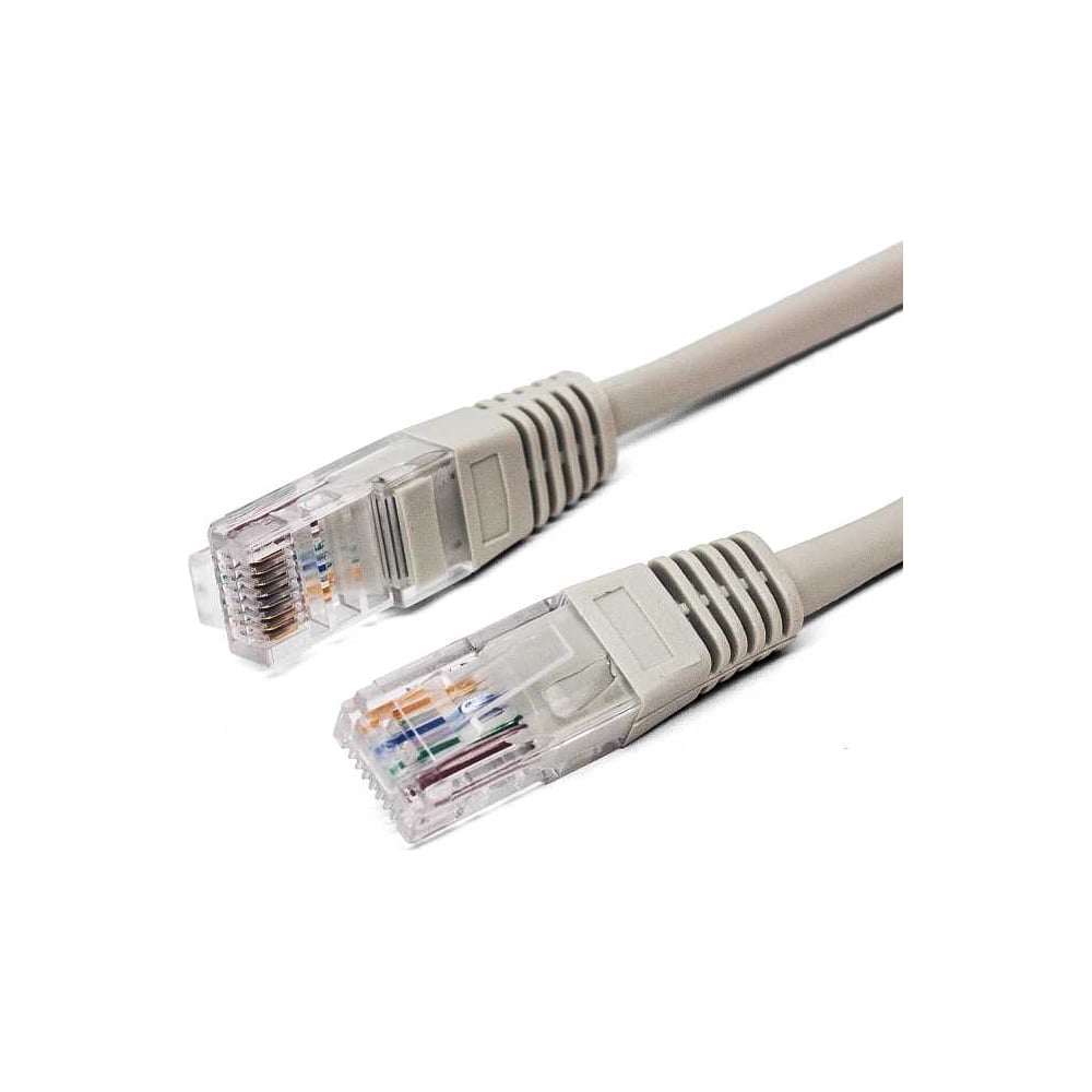 Изображение товара Патч-корд кабель Filum u/utp 5e 7,5м с разъемами RJ-45 серый