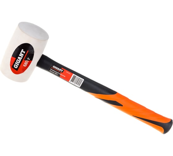 Изображение товара Резиновый молоток Gigant белый 680 грамм WRH680-1