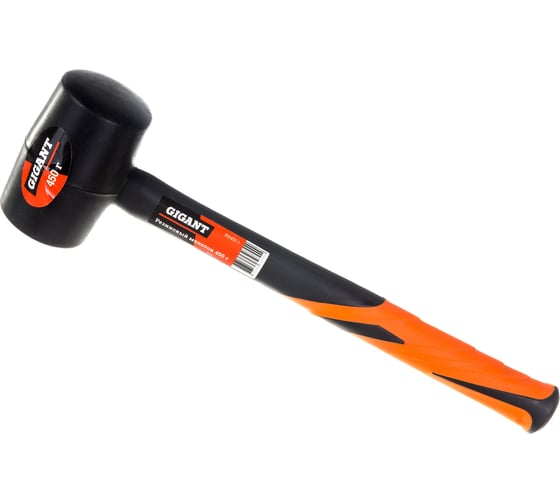 Изображение товара Резиновый молоток 450 грамм Gigant RH450-1