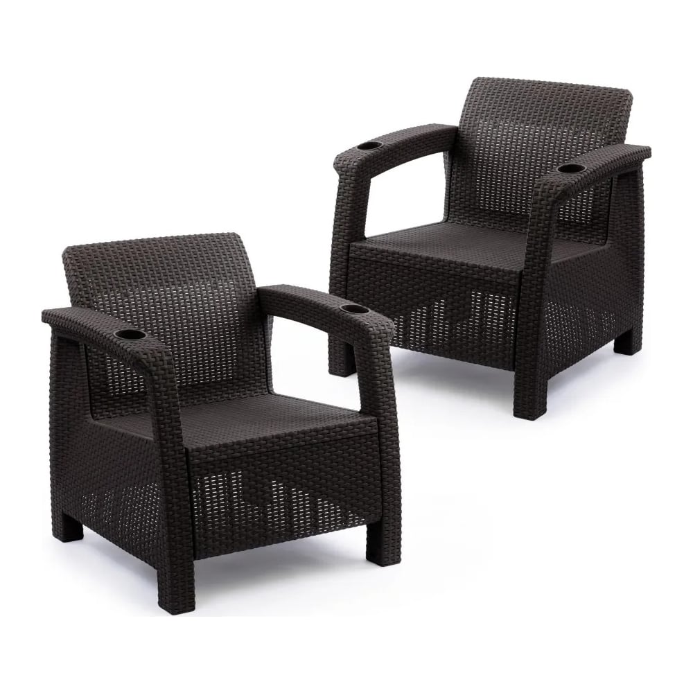 Набор кресел ЗПИ Альтернатива Ротанг-плюс М8840