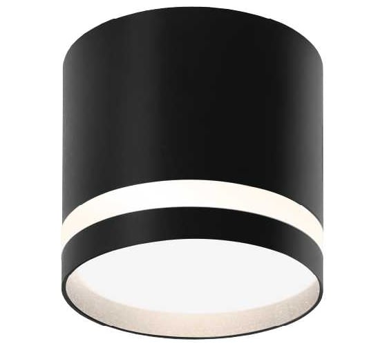 Изображение товара Светильник под натяжной потолок Wolta универсальный монтаж, термостойкий, корпус по лампу GX53, до 20 Вт, спот черный WSL-GX53/04BL