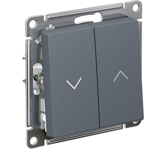 Изображение товара Выключатель жалюзи Systeme Electric Atlasdesign грифель 2-кл. 10а, механизм ATN000719