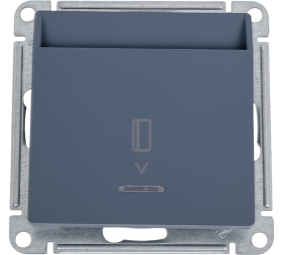 Изображение товара Карточный выключатель Systeme Electric Atlasdesign грифель 10а, без задержки времени ATN000767