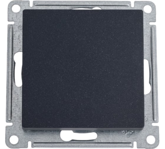 Изображение товара Выключатель Systeme Electric Atlasdesign базальт с самовозвратом, сх.1, 10ах, механизм ATN001415