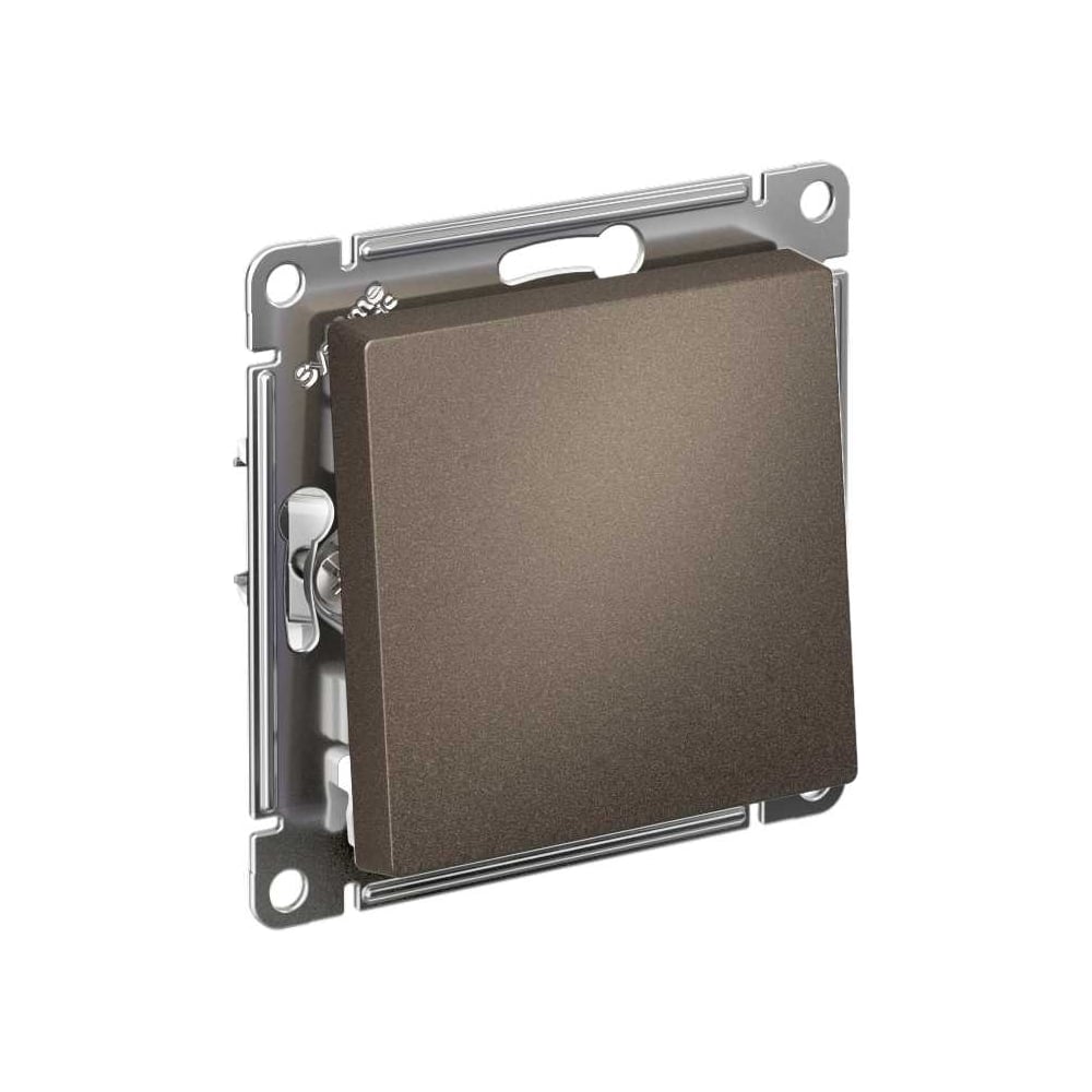 Изображение товара 2-полюсный 1-клавишный выключатель Systeme Electric Atlasdesign мокко 10А